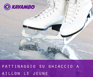 Pattinaggio su ghiaccio a Aillon-le-Jeune
