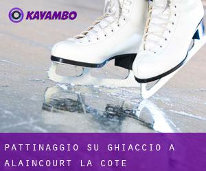 Pattinaggio su ghiaccio a Alaincourt-la-Côte