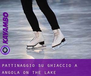 Pattinaggio su ghiaccio a Angola on the Lake