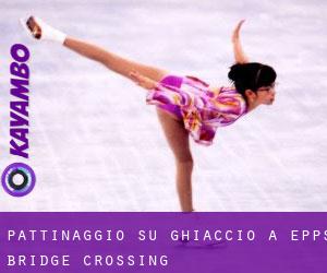 Pattinaggio su ghiaccio a Epps Bridge Crossing Pattinaggio su ghiaccio a Epps Bridge Crossing