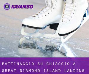Pattinaggio su ghiaccio a Great Diamond Island Landing
