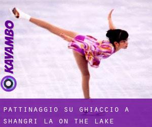 Pattinaggio su ghiaccio a Shangri-La on the Lake