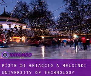 Piste di ghiaccio a Helsinki University of Technology student village