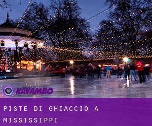 Piste di ghiaccio a Mississippi Piste di ghiaccio a Mississippi