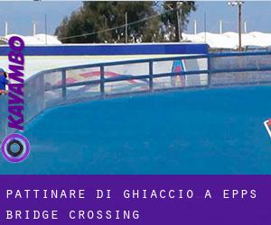 Pattinare di ghiaccio a Epps Bridge Crossing