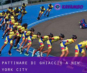 Pattinare di ghiaccio a New York City Pattinare di ghiaccio a New York City