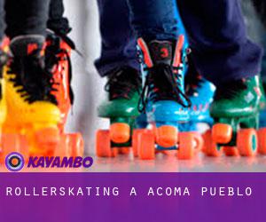 Rollerskating a Acoma Pueblo