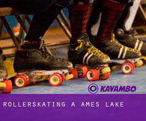 Rollerskating a Ames Lake