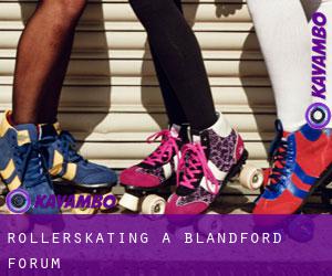 Rollerskating a Blandford Forum