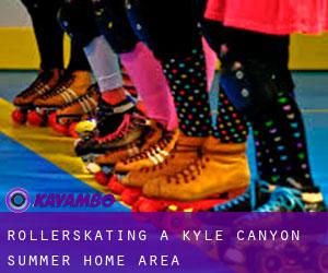 Rollerskating a Kyle Canyon Summer Home Area