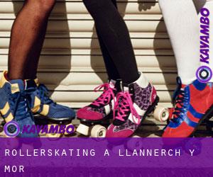 Rollerskating a Llannerch-y-môr