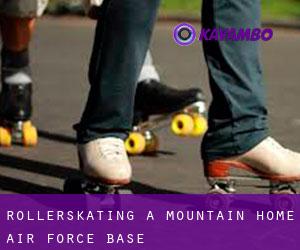 Rollerskating a Mountain Home Air Force Base