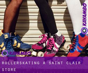 Rollerskating a Saint Clair Store