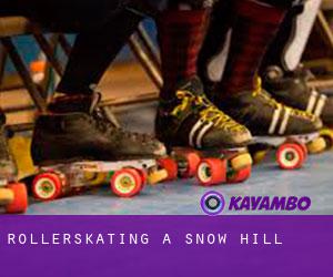 Rollerskating a Snow Hill Rollerskating a Snow Hill