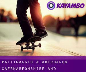 pattinaggio a Aberdaron (Caernarfonshire and Merionethshire, Galles)