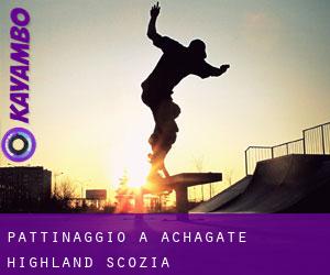 pattinaggio a Achagate (Highland, Scozia)
