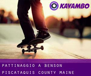 pattinaggio a Benson (Piscataquis County, Maine)