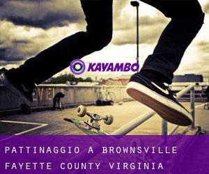pattinaggio a Brownsville (Fayette County, Virginia Occidentale)
