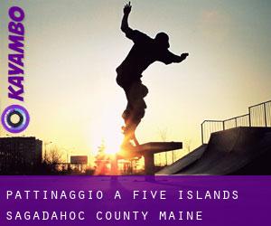 pattinaggio a Five Islands (Sagadahoc County, Maine)