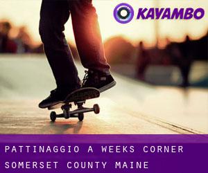 pattinaggio a Weeks Corner (Somerset County, Maine)